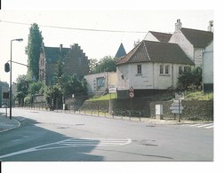 Drogenbos (1620) : Le Presbytère (19ème), Au Croisement De La Grand'Route Et De La Rue De L'Eglise. CPSM. - Drogenbos