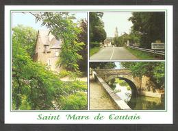 Saint-Mars De Coutais - Le Château, L'entrée Du Bourg , Le Pont Sur Le Tenu - Andere & Zonder Classificatie