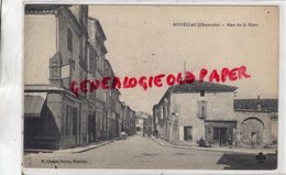 16- ROUILLAC - RUE DE LA GARE - EDITEUR F. CHAISE BAZAR - Rouillac