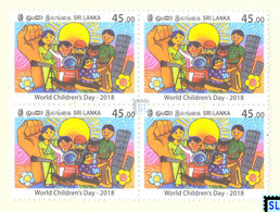 Sri Lanka Stamps 2018, World Children's Day, MNH - Sri Lanka (Ceylon) (1948-...)