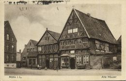 MÖLLN In Lauenburg, Alte Häuser (1929) AK - Mölln
