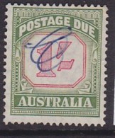 Australia 1946-57 Postage Due P. 14.5x14  SG D129a Used - Postage Due