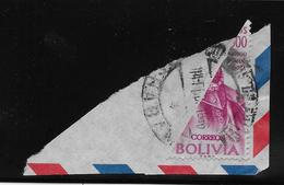 Bolivie N°435 Coupé En Deux Sur Fragment - TB - Bolivie