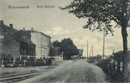 HOHENWESTEDT, Beim Bahnhof (1910s) AK - Rendsburg