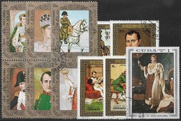 Napoléon - "A SAISIR" Lot 11 Timbres Différents - Oblitérés. - Napoleon