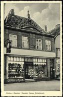 HUSUM HÜSEM, Theodor Storms Gebürtshaüs, Optik Optician (1930s) AK - Husum