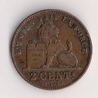 BELGIQUE - LEOPOLD II - 2 CENTIMES 1905  - L'UNION FAIT LA FORCE. - 2 Cents