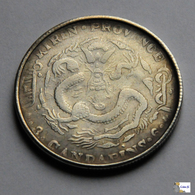 China - Kirin  Province - 50 Cents - 1908 - FALSE - Imitazioni