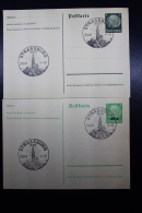 Elsass Alsace :  Postkarte Mi Nr 1 + 2 - Besetzungen 1938-45