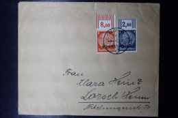 Elsass Alsace :  Feldpost Mit Briefmarken  Cover  Mi 2 W OR = 5 W OR   Bilshausen (?) - Occupation 1938-45