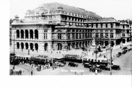 AUSTRIA -  POSTACARD - WIEN - STAATSOPER :SHINING - NEW-- ANIMATED NR 7395 BACK WITH TOURISTIC RUBBERSTAMP POST7358 - Stephansplatz