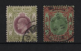 HONG KONG DE LA RUE EDWARD VII GEORGE V - Usados