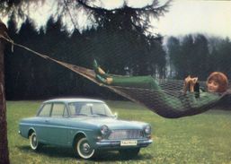 Delcampe - Ford Taunus 12M  -  Original Factory Issue Advertising Card  -  CP - PKW
