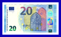 20 EURO "U" FRANCE  Firma DRAGHI U013 H5 CH 22 RARE,RARE   SEE SCAN!!!!! - 20 Euro