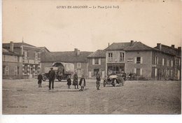 Givry En Argonne : La Place (côté Sud) - Givry En Argonne