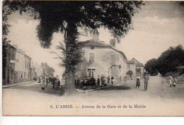 L'Absie : Avenue De La Gare Et De La Mairie - L'Absie