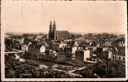 ! Alte Ansichtskarte, Oppeln, Opole, Oberschlesien , Schlesien, 1937 - Schlesien