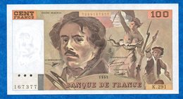 FRANCE -Eugène  DELACROIX - 100 Frs De 1995 ( K.291 )  Cat Fayett N° 69 - Neuf - 100 F 1978-1995 ''Delacroix''