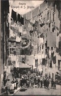! Alte Ansichtskarte Genova, Genua, Truogoli De S. Brigida, 1910, Italien - Genova (Genua)