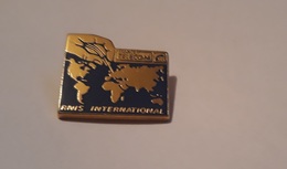 Pin's France Télécom / RNIS International (zamac Doré Signé Tosca) - France Telecom