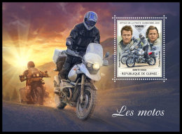 GUINEA REP. 2018 MNH** Motorcycles Motorräder Motos S/S - IMPERFORATED - DH1839 - Motorbikes