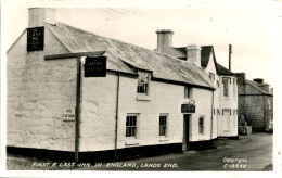 CORNWALL -  THE FIRST AND LAST HOUSE IN ENGLAND, LAND'S END RP Co231 - Land's End
