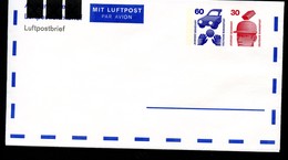 Bund PF4 A2/002 LUFTPOSTBRIEF 1976  NGK 8,00€ - Private Covers - Mint