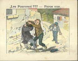1393 " LES POURQUOI ??? ..... PARCE QUE ..... " FIGURINA DIDATTICA FRANCESE  ORIGINALE - 0-6 Years Old