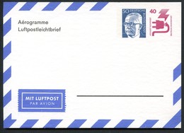 Bund PF7 A2/001 AEROGRAMM 1976  NGK 8,00€ - Enveloppes Privées - Neuves