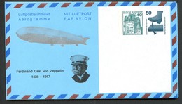 Bund PF12 B1/001 ZEPPELIN LZ-27 FERDINAND GRAF VON ZEPPELIN 1977 - Private Covers - Mint