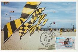 Berck Sur Mer Rencontre Internationale Cerfs-volants 2001 - Cachets Commémoratifs