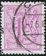 Belgique 1977 Yv. N°1844 - 1F Rose-lilas - Oblitéré - 1977-1985 Figuras De Leones