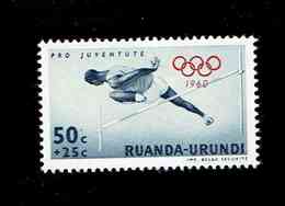 Ruanda-Urundi. OBP-COB. 1960 - N°219. *JEUX OLYMPIQUES DE ROME*.   50c+25c  Neuf - Unused Stamps