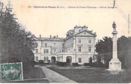 49 - CHAUDRON En MAUGES : Chateau Du Plessis Villoutreys - Côté Du Tapis Vert - CPA - Maine Et Loire - Other & Unclassified