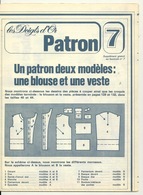 LES DOIGTS D'OR N°7 / PATRON DEUX MODELES - UNE BLOUSE ET UNE VESTE - Patterns