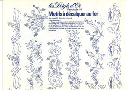 LES DOIGTS D'OR / MOTIFS A DECALQUER AU FER - Patterns