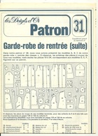 LES DOIGTS D'OR / PATRON 31 - GARDE ROBE DE RENTREE - Patrones