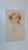 ANTIQUE POSTCARD ART ILLUSTRATION " QUEENLINESS " SIGNED BY PHILIP BOILEAU UNUSED - Boileau, Philip