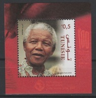 Tunisie Tunesia 2018 Mi. ? S/S Joint Issue PAN African Postal Union Nelson Mandela Madiba 100 Years - Emissions Communes