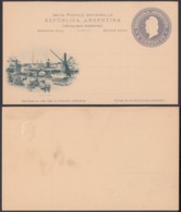 Argentine - Entier Postal Illustré Neuf . Vue:  "Dique De Carena"  Ref. (G23534) DC-MV-172 - Entiers Postaux