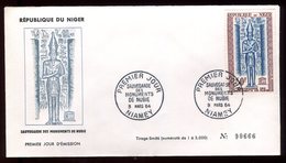 Niger - Enveloppe FDC 1964 - Monuments De Nubie - O 285 - Niger (1960-...)