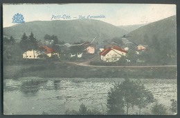 CV Colorisée De PETIT COO Près De Stavelot, Affr. 1 Centime Obl. Sc TROIS-PONTS 2 Juin 1906 Vers Paliseul - 13399 - Stavelot