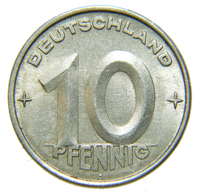 [NC] GERMANIA DDR - 10 PFENNIG 1953 A - 10 Pfennig