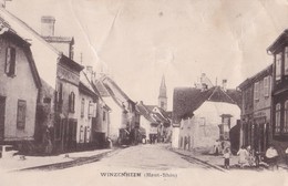 Carte 1919 WINZENHEIM / LE BOURG - Wintzenheim