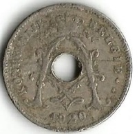 1 Pièce De Monnaie  10 Centimes  1920   Belgique NLD - 10 Cent