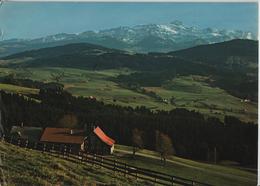 Blick Vom Sitz Schwellbrunn Zur Säntiskette - Photo: Gross - Schwellbrunn