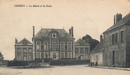 (CPA 89) CHÉROY  /  La Mairie Et Les Écoles - - Cheroy