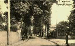 91...essonne....montgeron.....av Des Peupliers Et La Rue De Concy - Montgeron