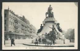 Valence Statue D'Emile Augier Xe58 - Valence