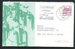 Bund PF17 A2/001  BIRKENZWEIGE Gebraucht Bremen 1981 - Sobres Privados - Usados